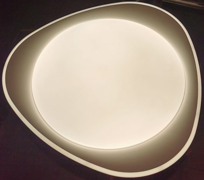 LED плафон Lightex Nestor димируем с дистанционно