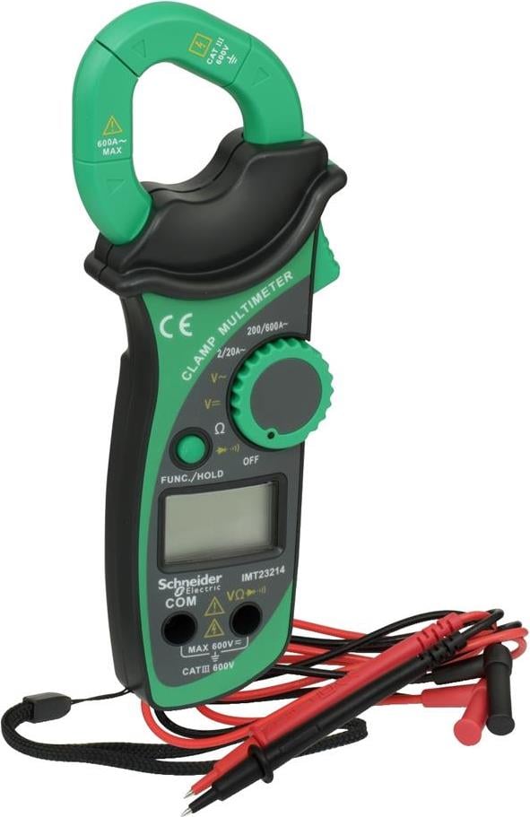 Дигитални амперклещи AC/DC 2-600V / AC 2-600A кат.III