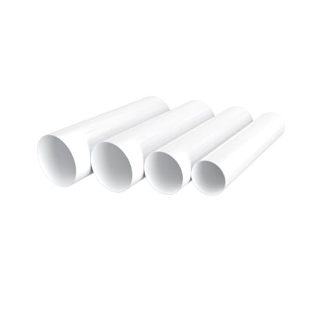Кръгъл PVC въздуховод Era 10VP1.5 / ø100мм 1.5м