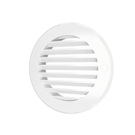 Декоративна решетка с фланец ASA plastic 10RKN D130 ø100мм бяла