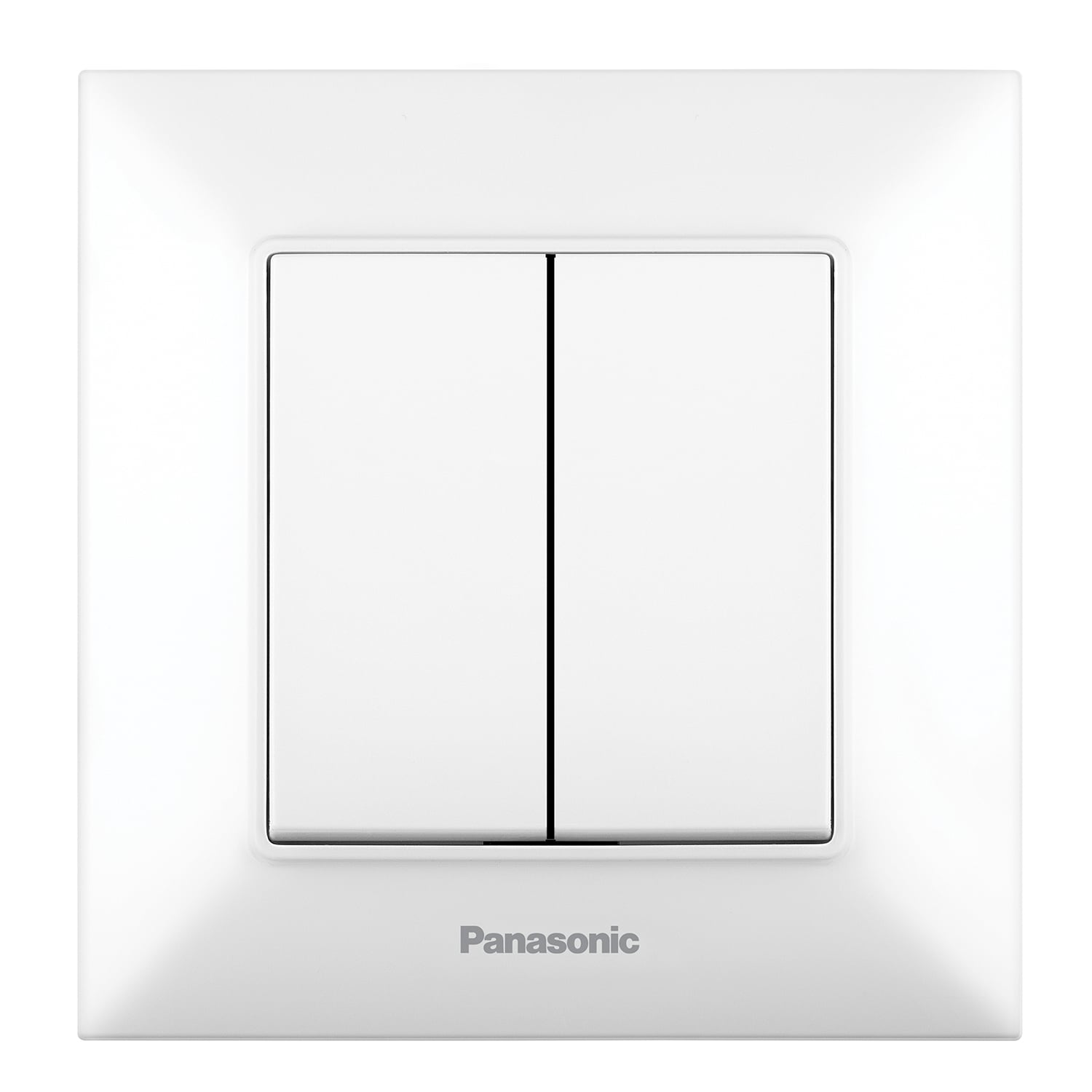 Двоен ключ Аркедия Слим Panasonic бял