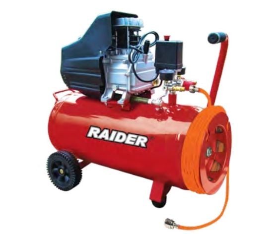 Компресор с 5м маркуч Raider RD-AC12 24л 1.5kW
