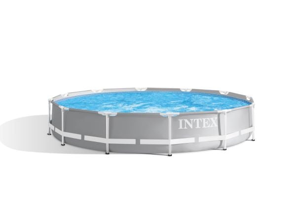 Сглобяем басейн с филтърна помпа Intex Prism Frame 26712NP / 366x76см
