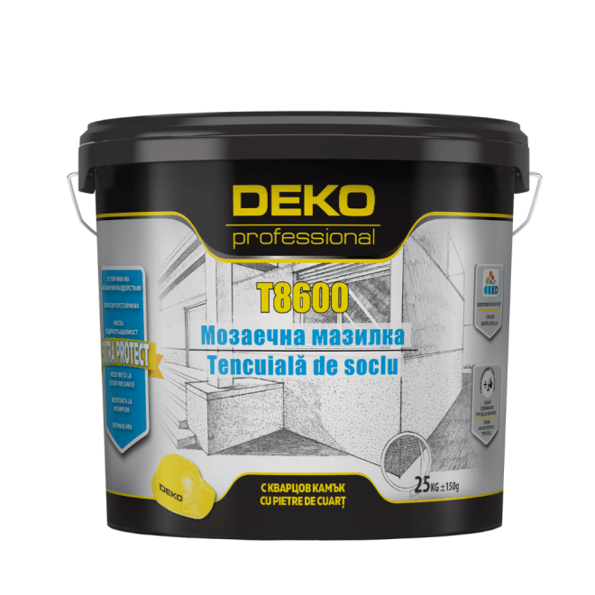Мозаечна мазилка 1019 Deko Professional T8600 25кг