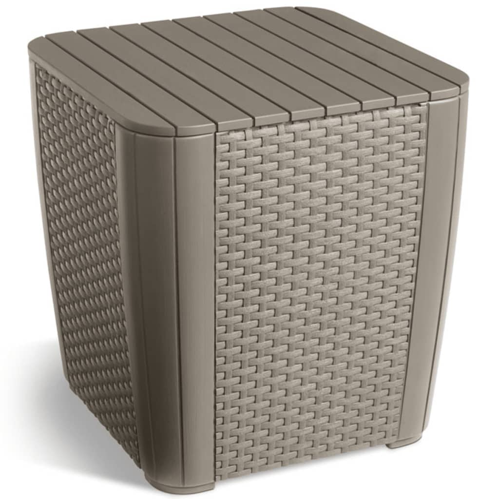 Градинска storage маса Keter Luzon 223931 капучино