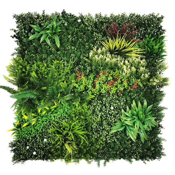 Пано изкуствена зелена декорация My Garden Color Meodow 100х100 см
