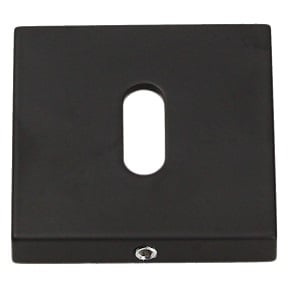Квадратни розетки обикновен ключ Gamet Black Matt 2 броя