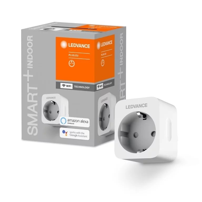 Смарт контакт Osram Ledvance Smart + WiFi 2300W 10A бял