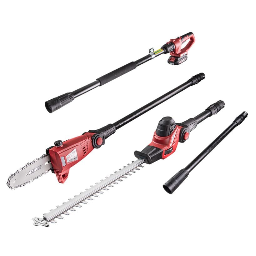 Акумулаторна кастрачка и храсторез 2в1 Raider RDP-PSHT20 R20 2Ah 20/40см 3m