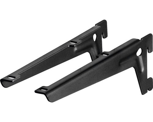 Комплект ъглови конзоли Dolle 2x180мм 110кг черен