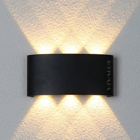 Осветително тяло Vivalux Aruba LED 6W BK CCT IP65 черно