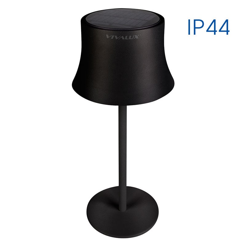 Настолна соларна LED лампа Dori BK/CL CRI 80 4000K 4W
