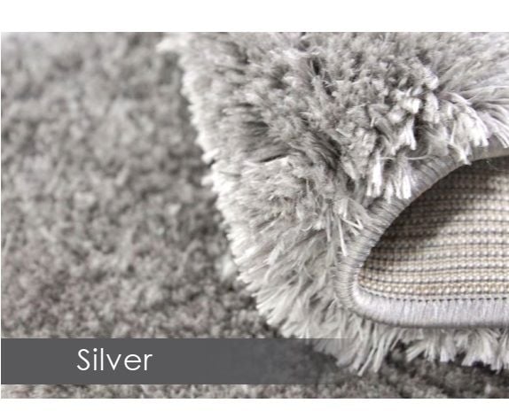 Машинно тъкан килим Skin Silver 133x190см