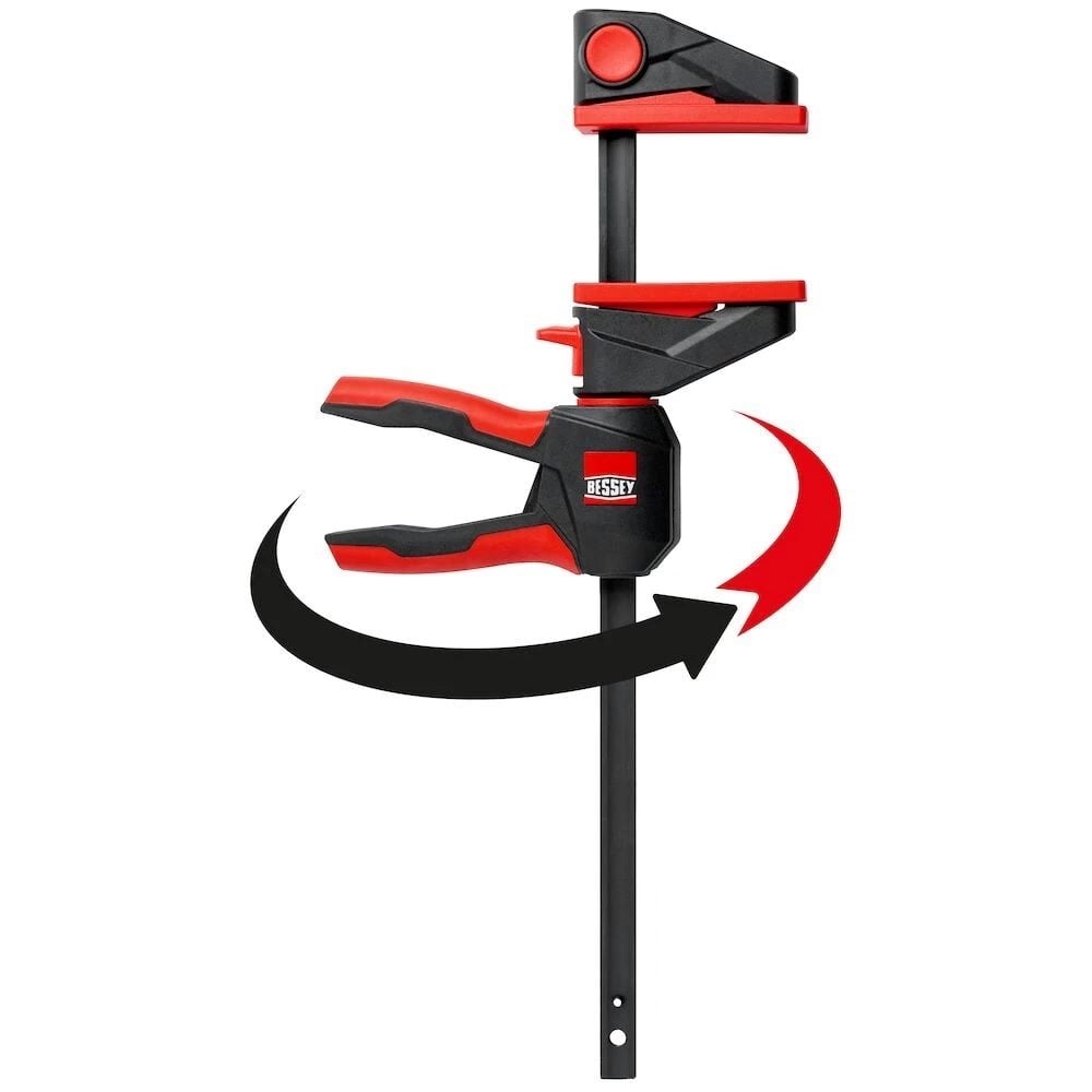 Стяга за една ръка с въртяща се дръжка Bessey EZ360-45 / 450х80мм