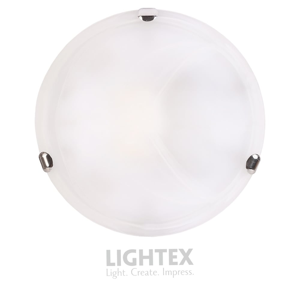 Плафон FLORA Lightex 2х Е27 ø300мм
