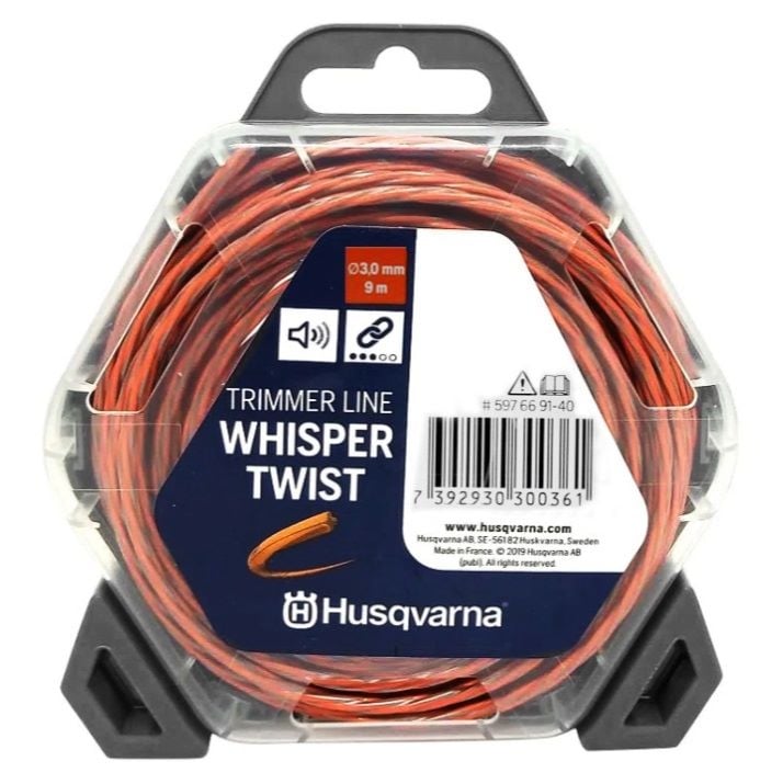 Тримерна корда Husqvarna Whisper Twist 3мм х 9м