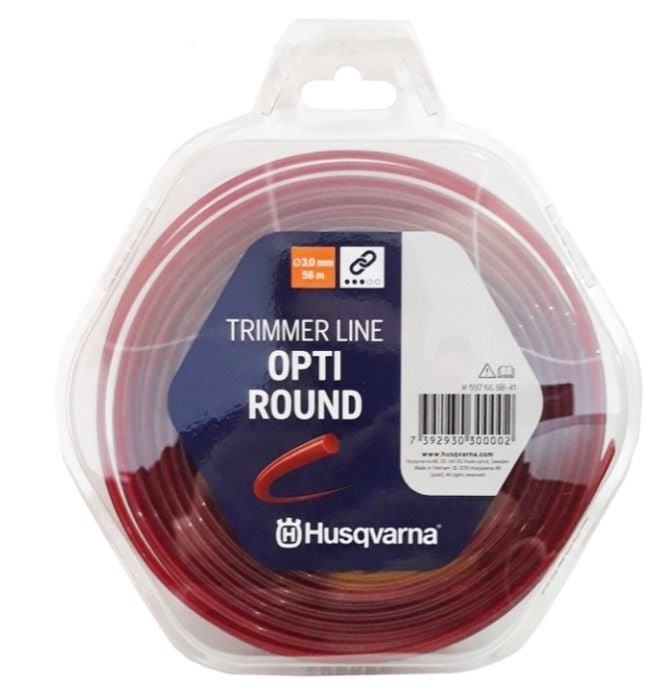 Тримерна корда Husqvarna Opti Round 3мм x 56м