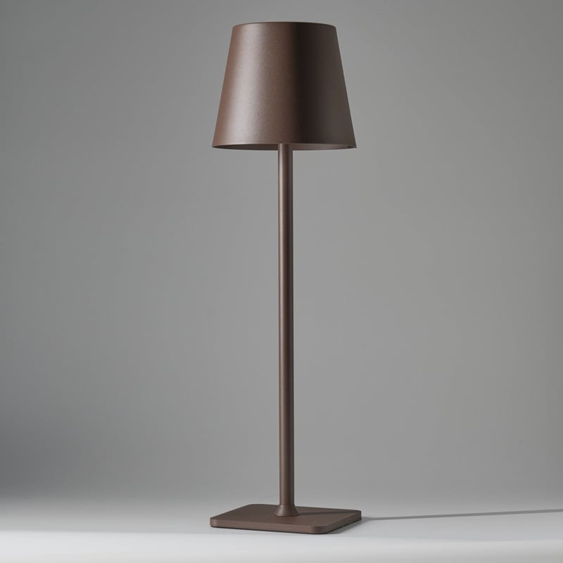 Димируема LED настолна лампа Ziel Lighting 3CCT кафява 3.5W