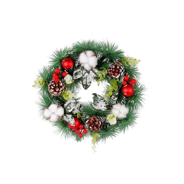 Коледен венец H1-12 / 30х30х10см