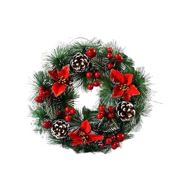 Коледен венец H1-2 / 30х30х8см