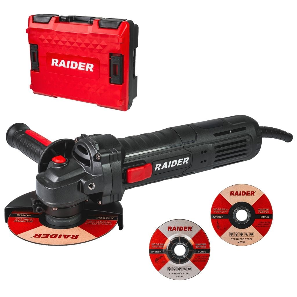 Ъглошлайф Raider RDP-AG79 Black edition ø125мм 900W