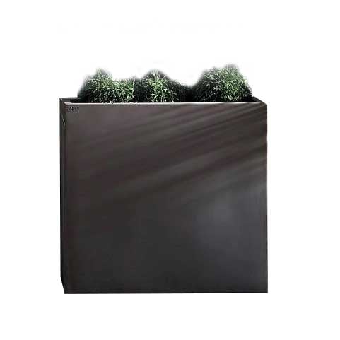 Кашпа Tall Box L 85 гълъбово сиво 85x30x81см