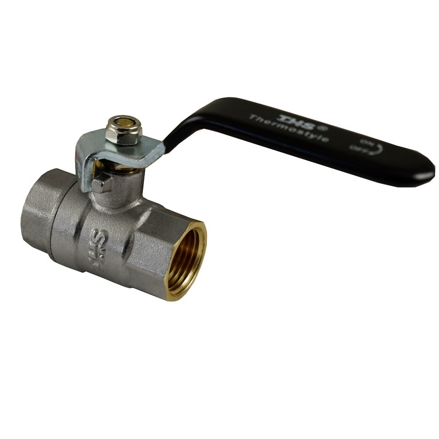 Сферичен кран THS Thermostyle PN40 пълен отвор 1'' ЖЖ