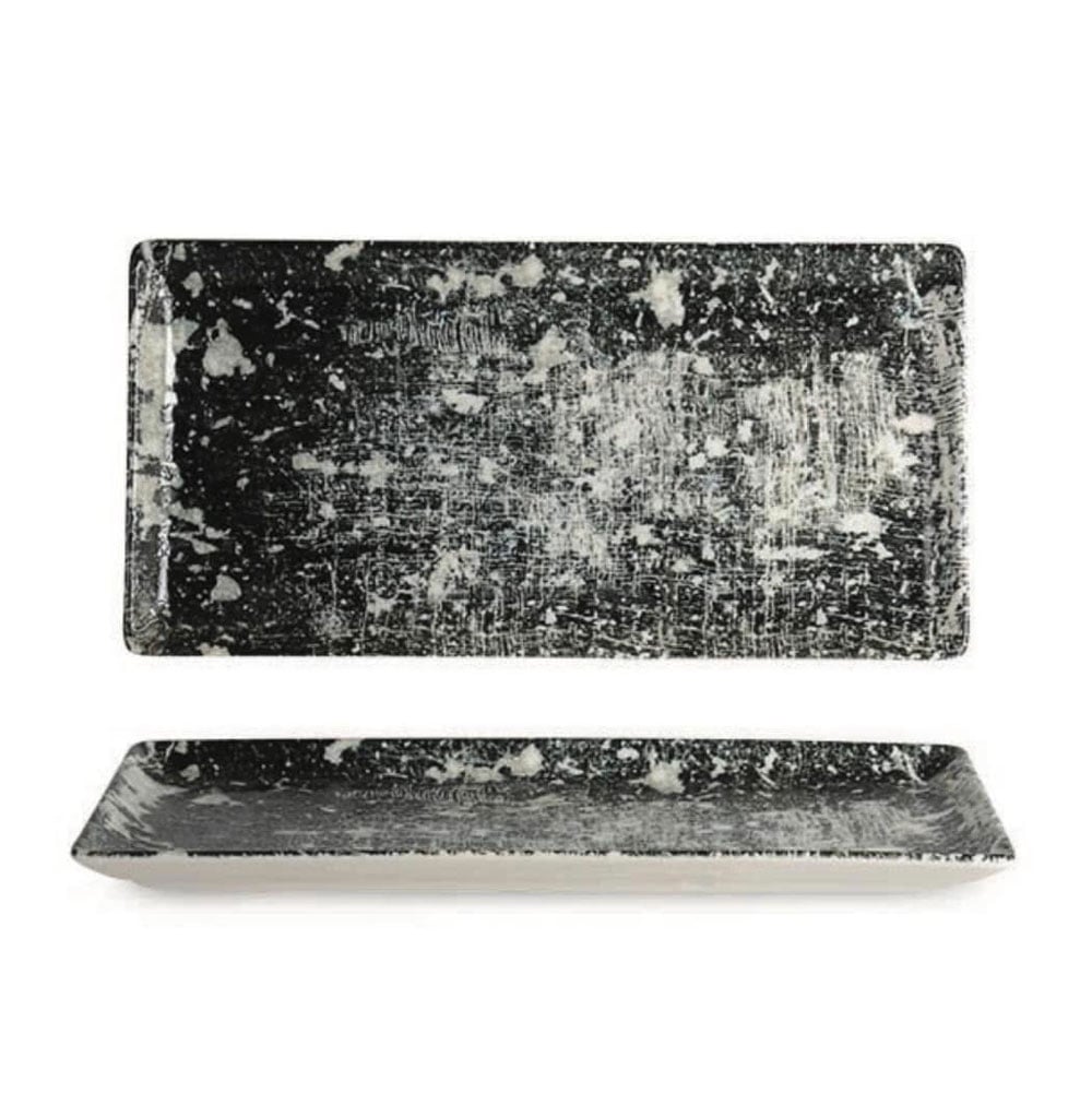 Чиния Valencia Nero Flora Kayik FLR24DT 24х17см