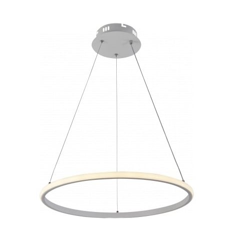 Димируем LED пендел с дистанционно Optonica 30W CCT бял