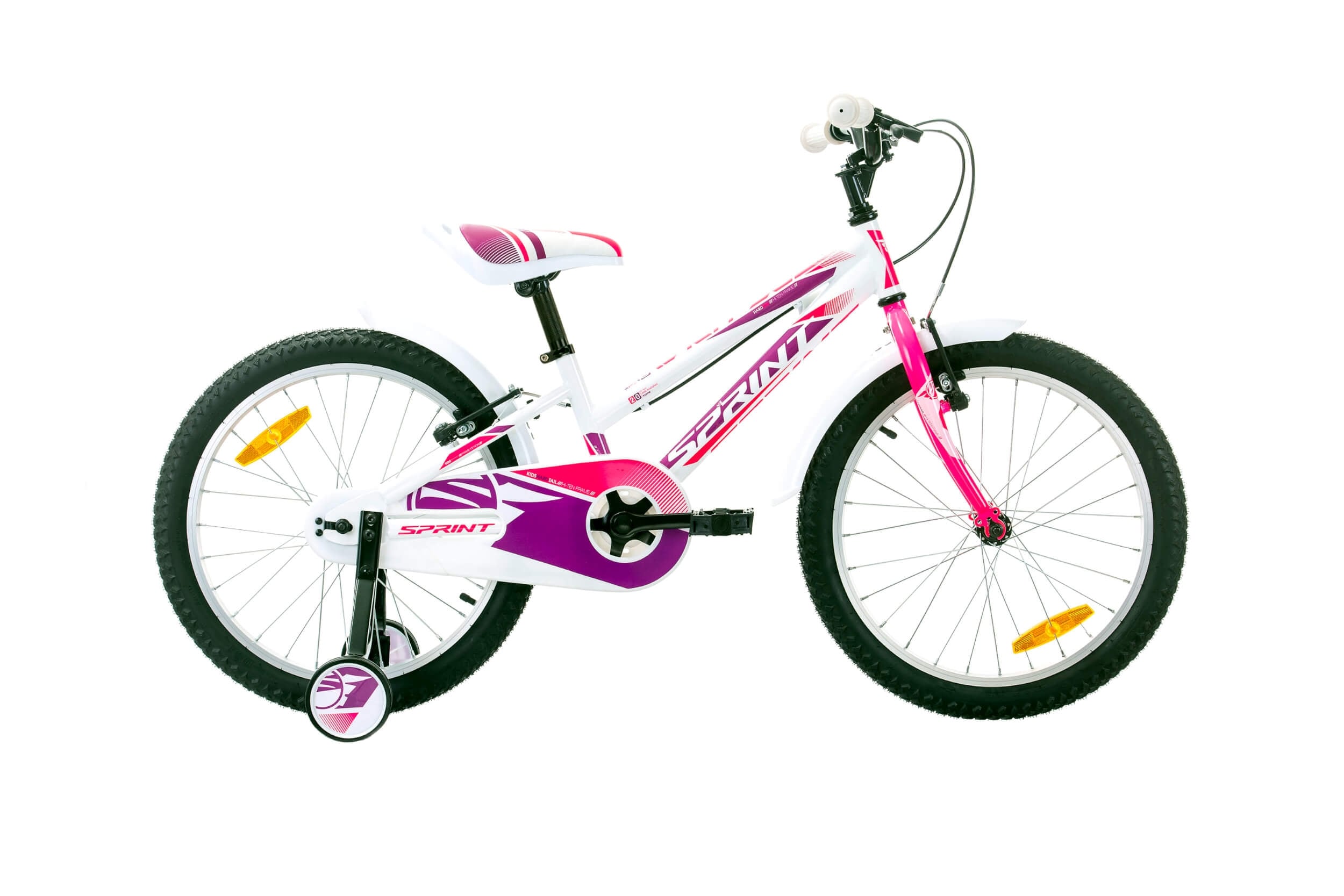 Велосипед Sprint Calypso 20 / 1 SP 20"x24 розово / бял
