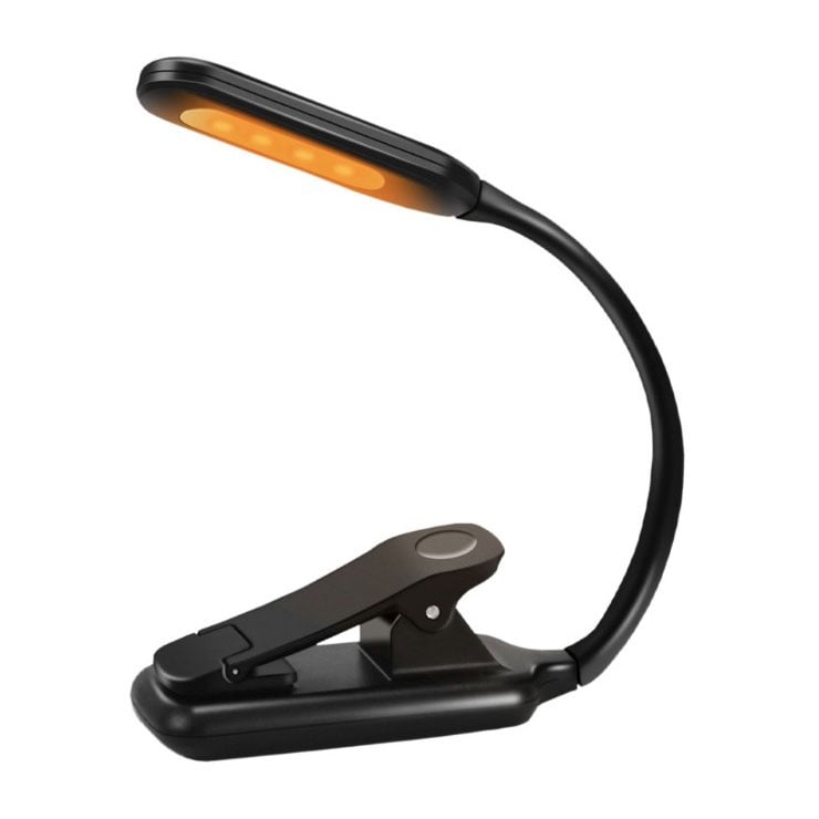 LED лампа за книга Lightex Luz 1.8W 1600K-4200K-6000K черна