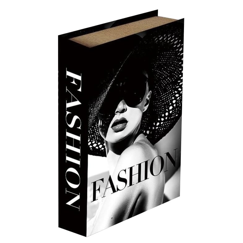 Интериорни дървени кутии за съхранение книги Fashion BW L-231031-2-27 / 2 броя