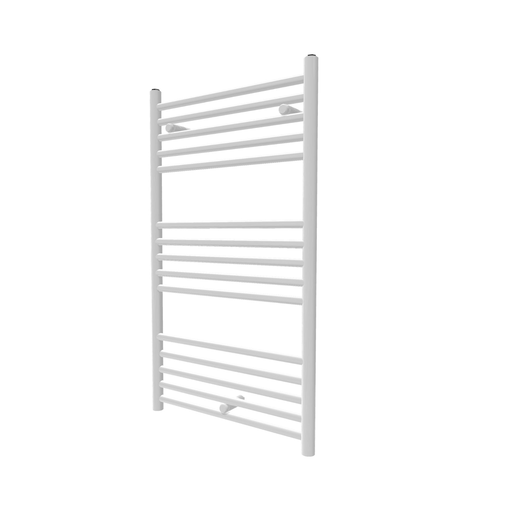 Алуминиева лира за баня Nimart Standart 432/900мм 552W бяла