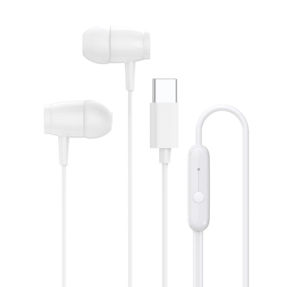 Стерео слушалки Canyon CNS-CEP5W бели