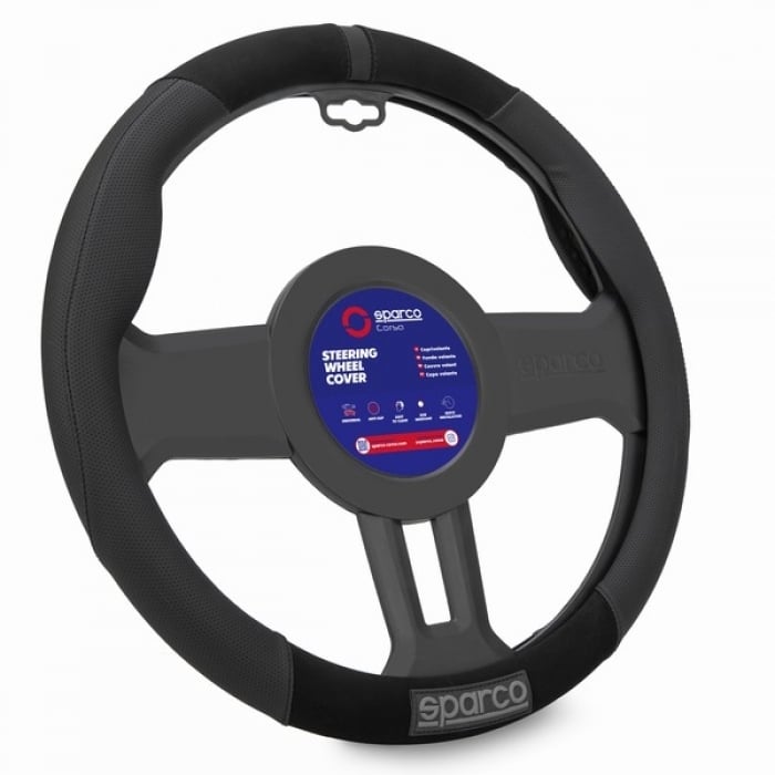 Калъф за волан Sparco Sps130BK 38см