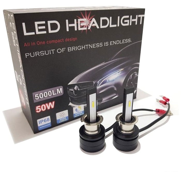 Комплект LED крушки за фар Paolo 3500 H3 / 2 броя