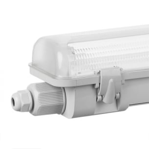Водоустойчиво LED осветително тяло за тръби 2xТ8 / G13 / 2x58W