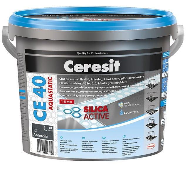 Фугираща аквастатична смес Ceresit CE 40 Aquastatic карара 2кг