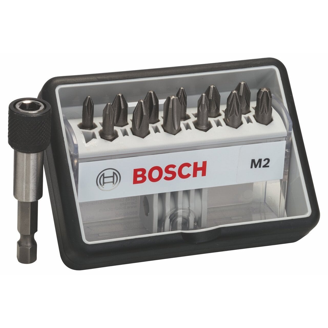 Комплект битове Bosch M extra hard 25 mm / 12+1 части