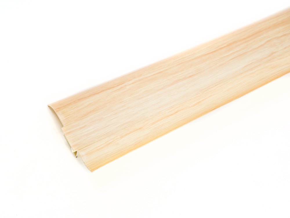 PVC перваз с кабел канал Salag SG56/58 Ясен Бял