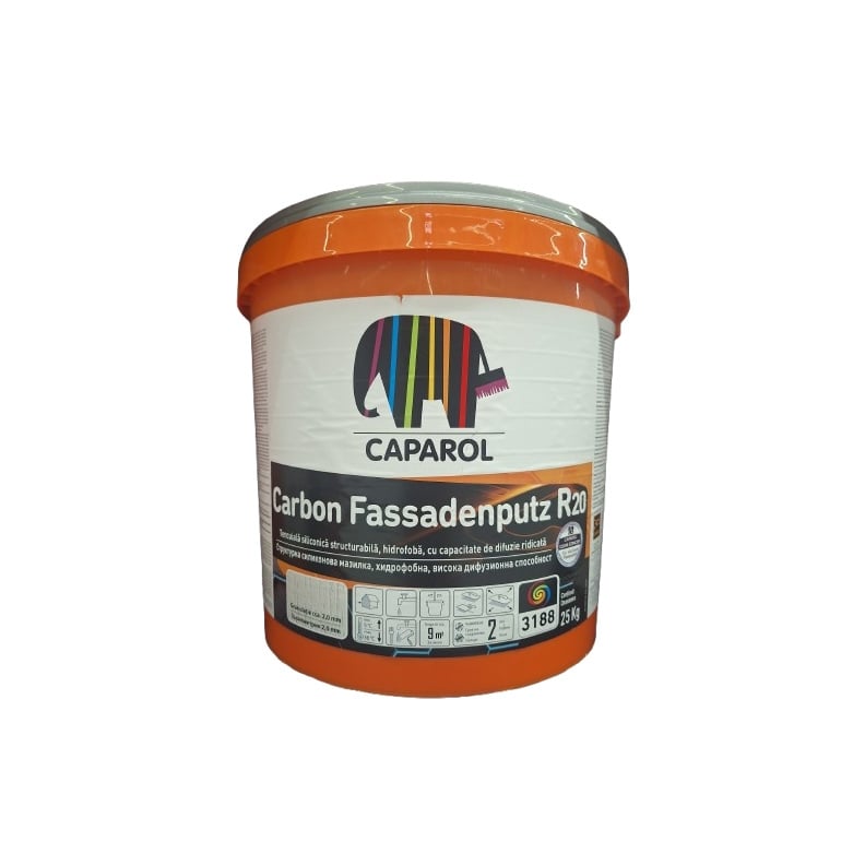 Мазилка Caparol Carbon Fassadenputz R20 / 25кг