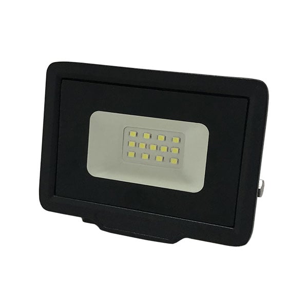 LED прожектор Optonica черен 10W 6000K IP65