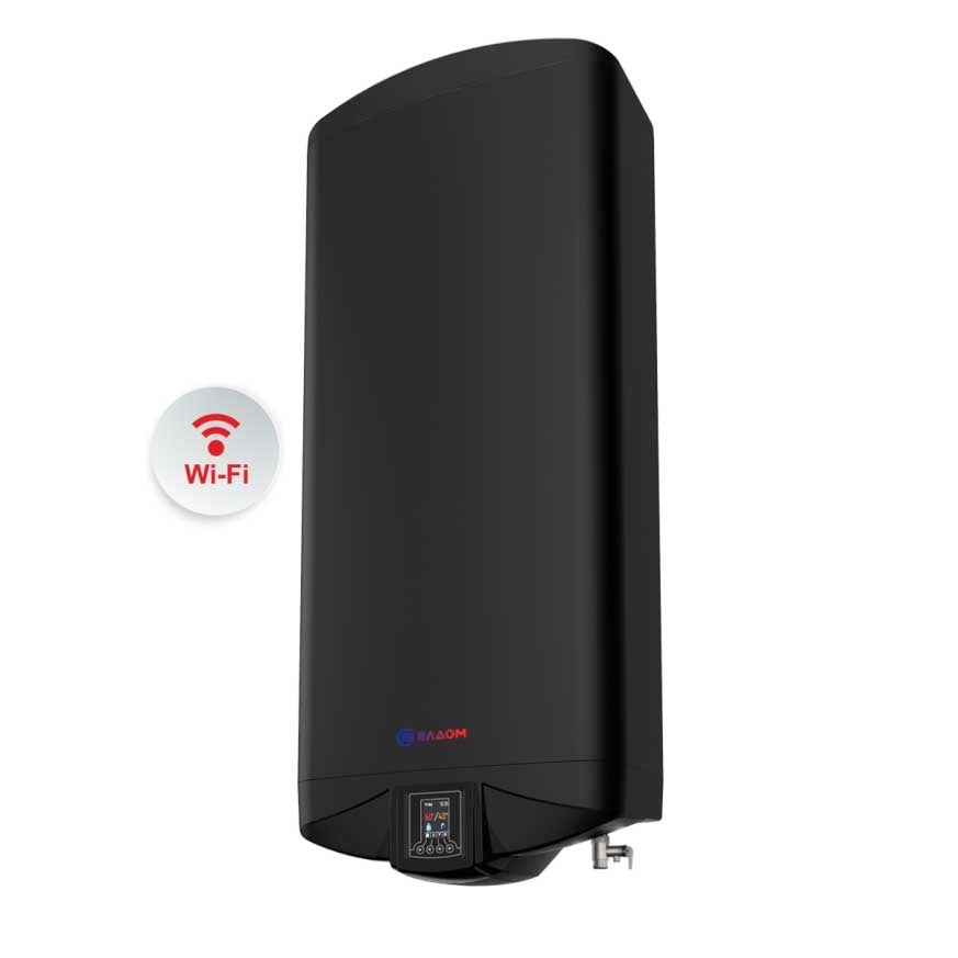 Многопозиционен бойлер Елдом Galant DU080W-B WiFi 65л 2100+1200W