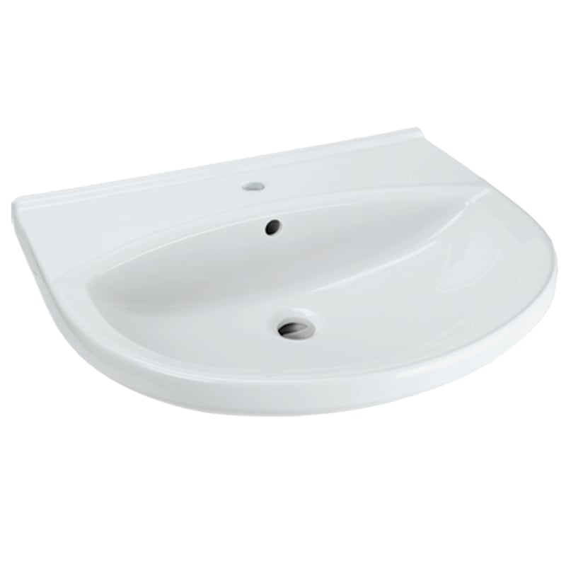 Мивка Видима Ulysse W409501 бяла 55см