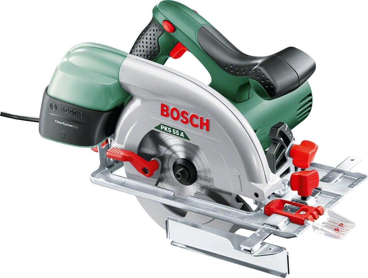Ръчен циркуляр Bosch PKS 55 A 1200W