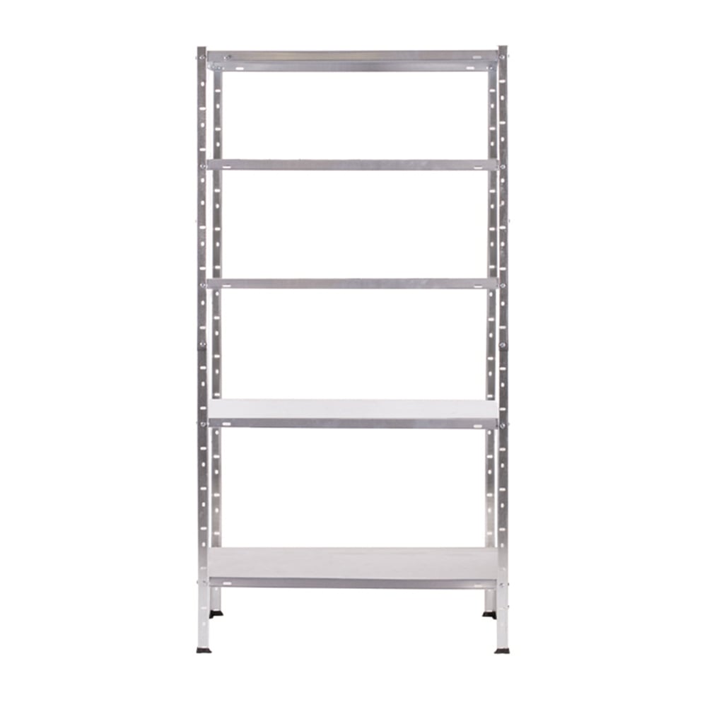 Метален стелаж Basic 50 бял 170х75х30см 40кг на рафт