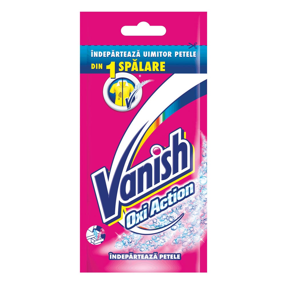 Течен препарат за отстраняване на петна от цветни дрехи Vanish 100ml