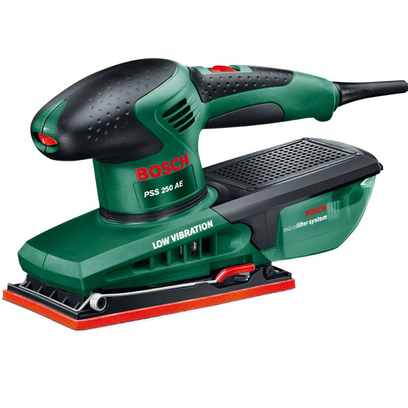 Вибрационна шлифовъчна машина Bosch PSS 250 AE 250W 2mm